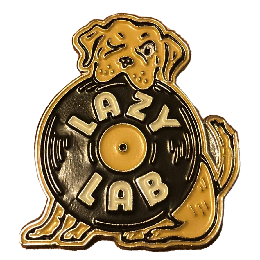 Lazy Lab Logo Enamel Pin